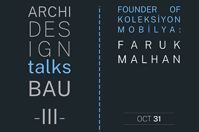 Archi Design Talks BAU III - Faruk Malhan